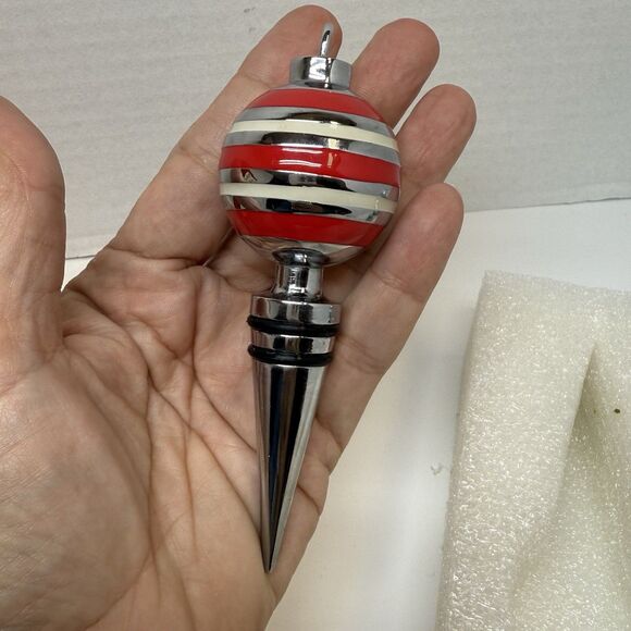 Lenox 12 Days Of Christmas Bottle Stoppers Set Of 2 - Picture 4 of 8